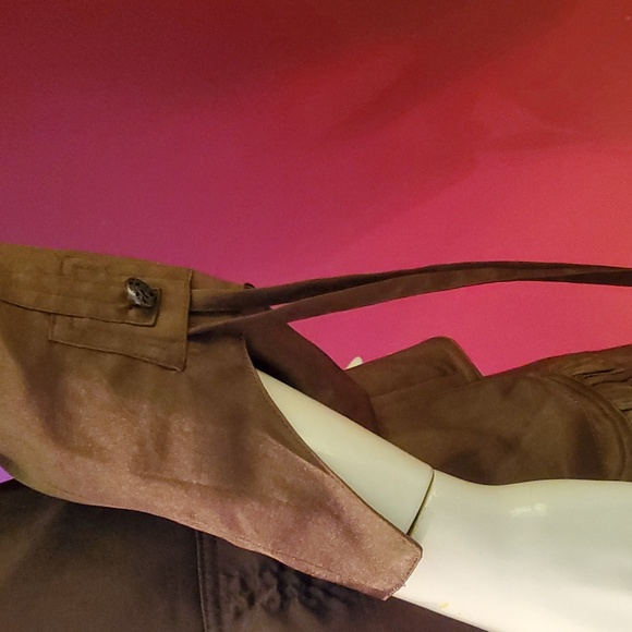 Svetlana 2 piece Skirt + Jacket Set Metallic Brown Bronze - BNWT - Picture 10 of 16